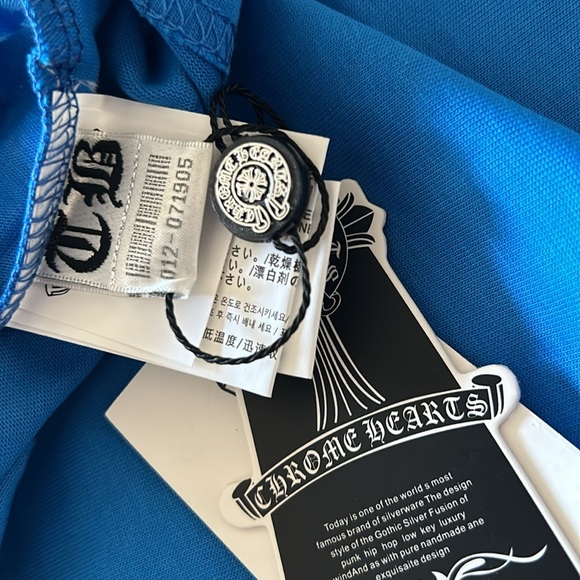 Chrome Hearts Scroll Tee Pocket Tee NEW - Picture 8 of 8